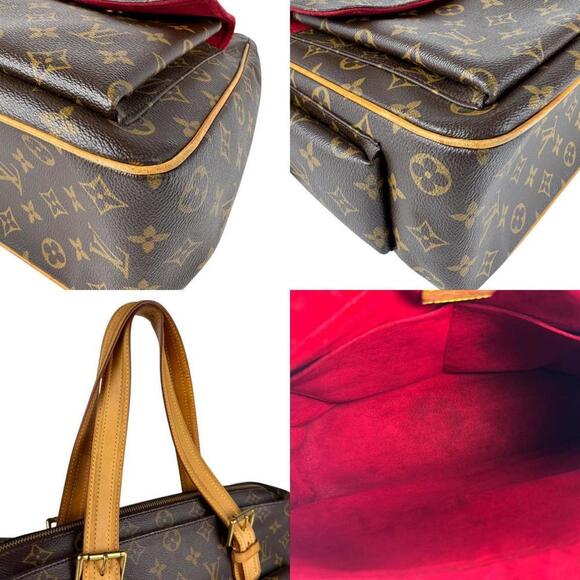 LOUIS VUITTON Brown Monogram Canvas Bag - Picture 4 of 5